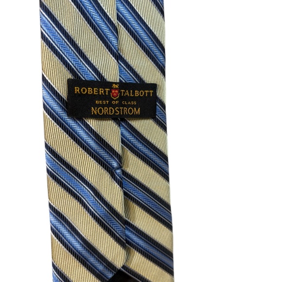 Robert Talbott Best of Class Nordstrom Striped Hand Sewn Silk Tie - Picture 4 of 6